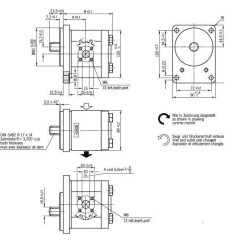 Krumpliaratinis siurblys AZPF-11-016LFB20MB Bosch Rexroth 0510625317