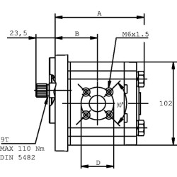 Siurblys PLP20.14D0-12B2-LBE/BC-N-EL FS PLP2014D012B2