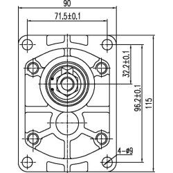 Krumpliaratinis siurblys Gr2 6cc S C18E GP206S3030C18EGP