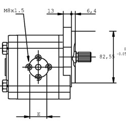 Siurblys PLP20.20D0-03S2-LEB/EA-N-EL FS PLP2020D003S2