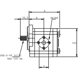 Siurblys PLP20.25S0-03S2-LEB/EA-N PLP2025S003S2