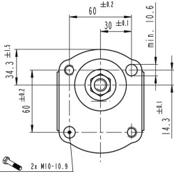Krumpliaratinis siurblys AZPF-11-004RCN20MB Bosch Rexroth 0510215006