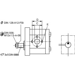 Krumpliaratinis siurblys AZPF-12-011-R 0510525074