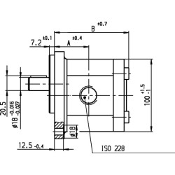 Krumpliaratinis siurblys AZPF-11-008RAB01MB Bosch Rexroth 0510425044