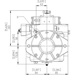 Stūmoklinis siurblys C2-21-21-LRX-1-25-R-1-G-0-0-0- KCLPC221R006