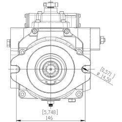 Stūmoklinis siurblys C2-21-21-LRX-1-25-R-1-G-0-0-0- KCLPC221R006