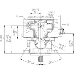 Stūmoklinis siurblys C2-21-21-LRX-1-25-R-1-G-0-0-0- KCLPC221R006