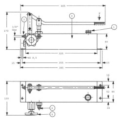 Rankinis siurblys HP 12.1/M su baku HP121M