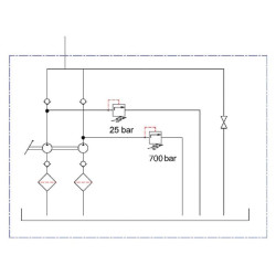Rankinis siurblys HP 2P/Q su baku 2T HP2PQL