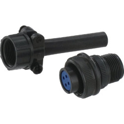 4 polių kištukas su apsauga nuo įtempimo SPMS3106