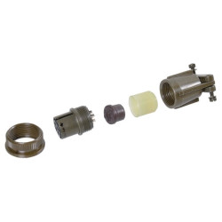 4 polių kištukas su apsauga nuo įtempimo SPMS3106