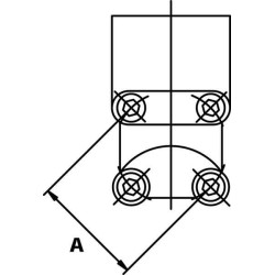 Flanšas kampinis 1/2 1GQ08