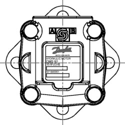 Orbitinis variklis, velenas 1 3/8"Z6 OMS125151F0562