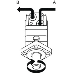 Orbitinis variklis, velenas 1 3/8"Z6 OMS125151F0562