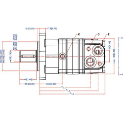 Orbitinis variklis OMS100 OMS100151F2201