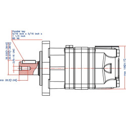 Orbitinis variklis OMS100 OMS100151F2201