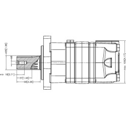 Orbitinis variklis OMS160151F0510