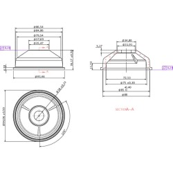 Case - IH 423 7111429N Filtro dubuo