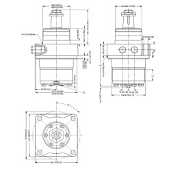 Ratų variklio Ø 35 mm kūginis velenas OMRW2001516311