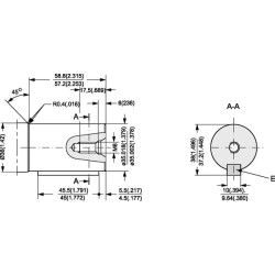 Orbitinis variklis, velenas Ø32, 4 l OMH200151H1002
