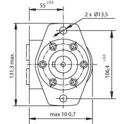 Orbitinis variklis 25cc Kramp SMP25A225YKR