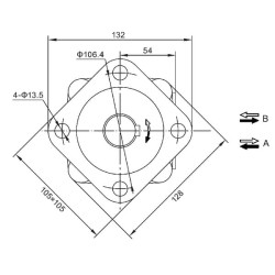 Orbitinis variklis 80cc Kramp SMS80A432YKR