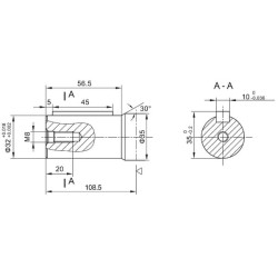 Orbitinis variklis 160cc Kramp SMS160A432YKR