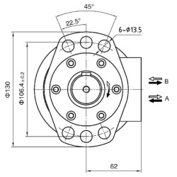 Orbitinis variklis 315cc Kramp SMH315A432YKR