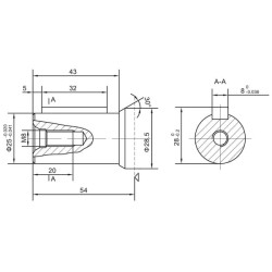 Orbitinis variklis 160cc Kramp SMR160A225YKR