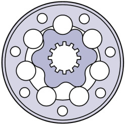 Orbitinis variklis 80cc Kramp SMR80A225YKR