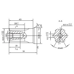 Orbitinis variklis 160cc Kramp SMR160A26BYKR