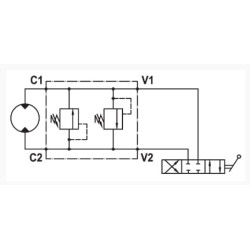 Orbitinis variklis 200cc + vožtuvas Kramp SMR200A225YK6KR