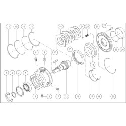 RF2-43 OMR/OMP diskinis stabdys RF243