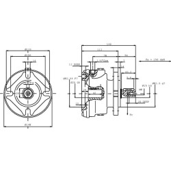 Diskiniai stabdžiai RF2/21 OMP/OMR RF288