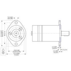 Montavimo flanšas OMM 151-G0211 OMM9015FL