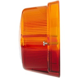 Case - IH 423 9EL088525001 Šviesus objektyvas, gintarinis/raudonas galinis/dešinysis Hella