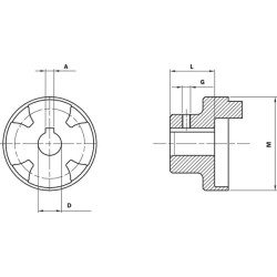 Variklio pusė GEM019