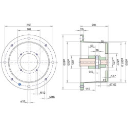 Varpo korpusas F E 300 SAE-C RV400204245