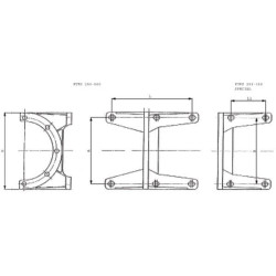 Dvigubo tipo stovas PTFS300 PTFS300