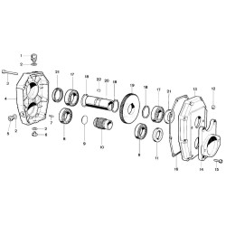 Pavarų dėžė GBR-30-ST-4-0.33 GBR30ST433