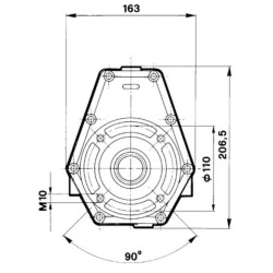 Pavarų dėžė GBF-20-S-1-3.0 (M/Gr2) GBF20S130