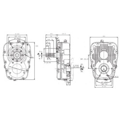 Pavarų dėžė B 600-1-2,0 B60012