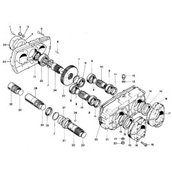 Pavarų dėžė GBU-35-D-1-3,5 (A) GBU35D135