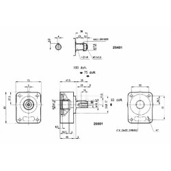 Atraminio cilindro velenas 18 mm T118