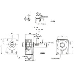 Atraminis kūginis velenas 1:8 T28