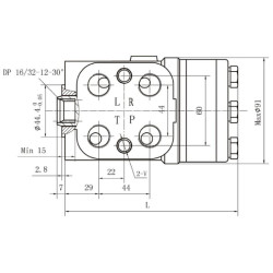 Orbitinis vairo mechanizmas 80cc Kramp SOSPC80NONKR