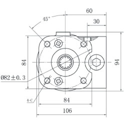 Orbitinis vairo mechanizmas 315cc Kramp SOSPC315LSTKR