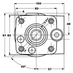 Orbitinis vairo mechanizmas OSPB50ON150N0039