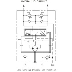 Orbitinis vairo mechanizmas 160cc Kramp SOSPC160LSTKR