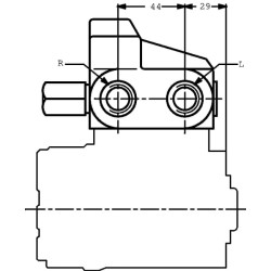 Prioritetinis vožtuvas 152B0002 Int. OLSA40